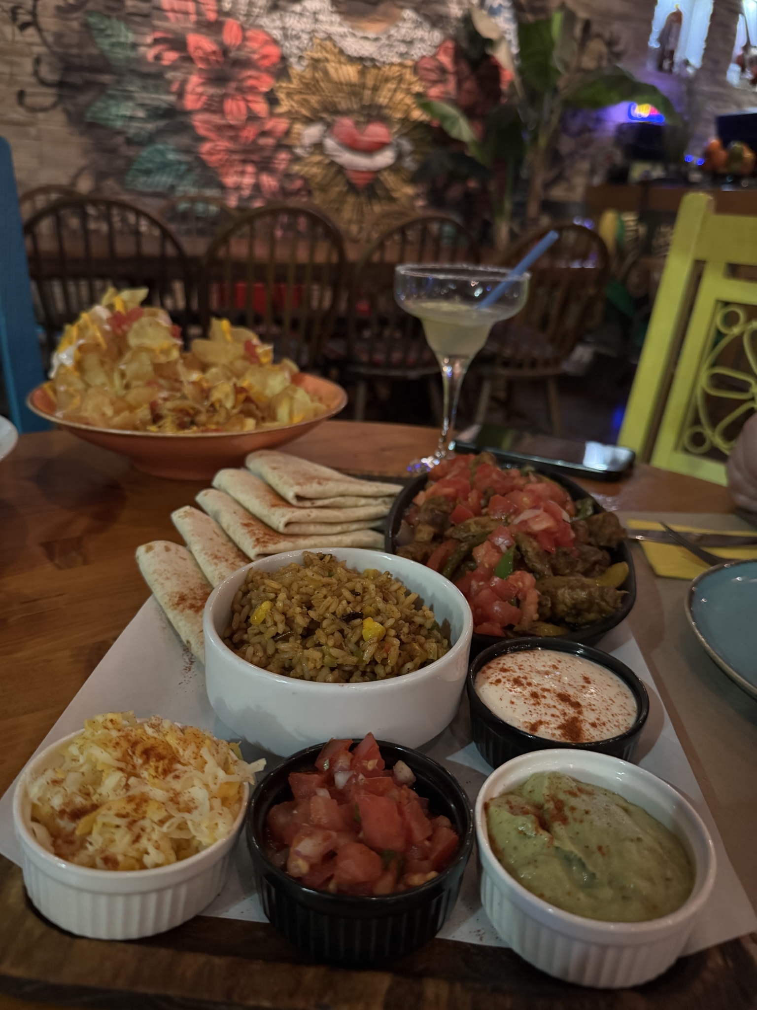 Chicken Fajitas στο Abrazo Αργυρούπολη