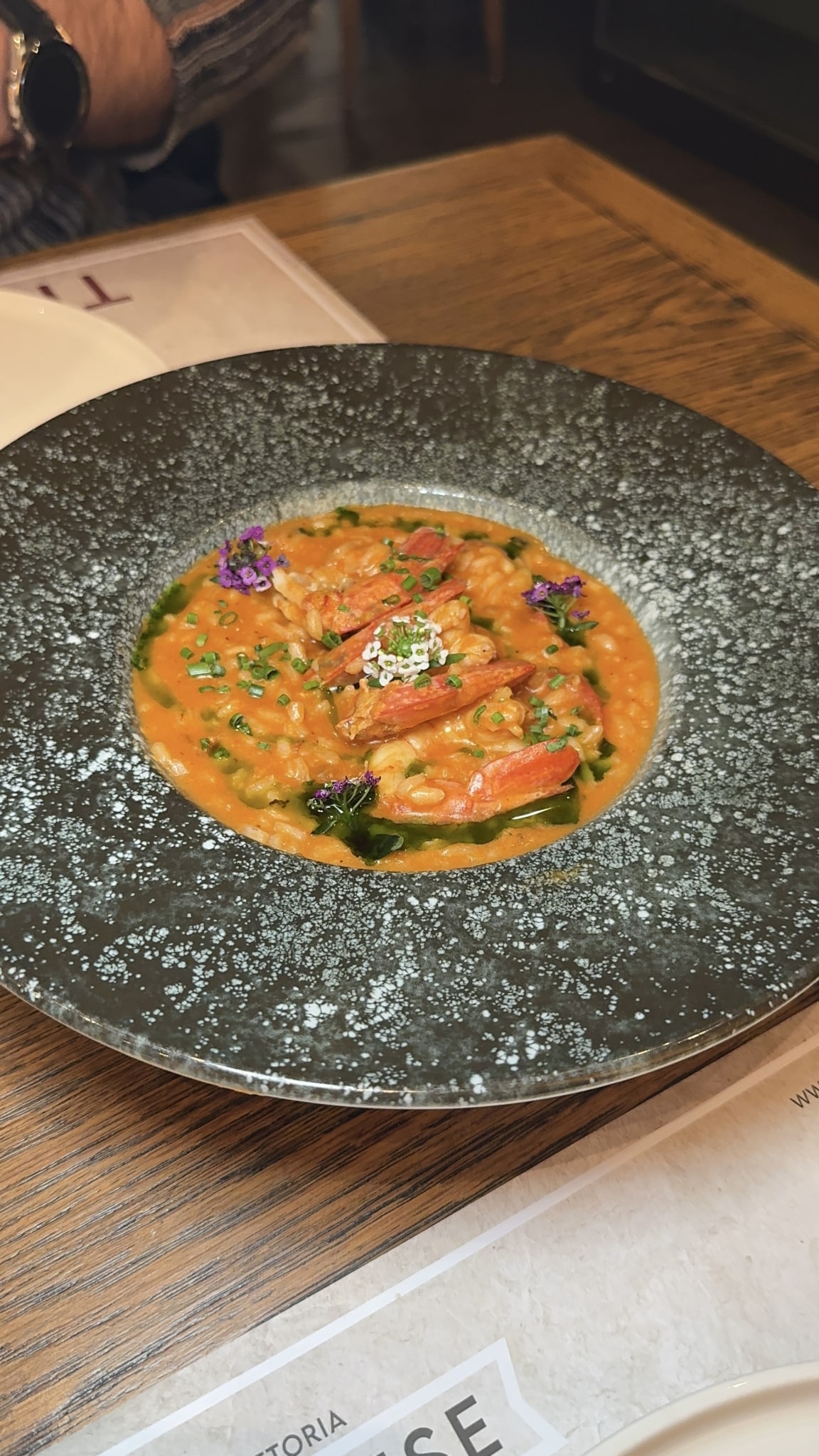 Risotto ai Gamberi στο Ateniese Αθήνα