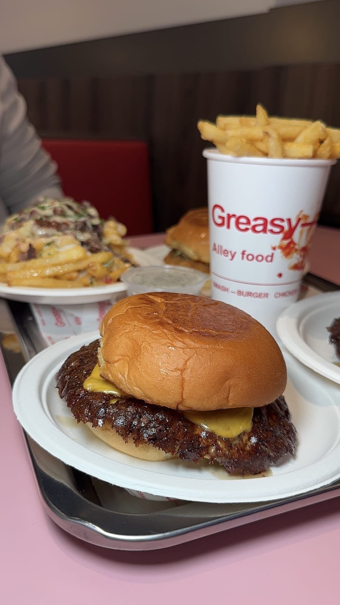 Greasy Wagyu Smash στο Greasy Spoon Αθήνα