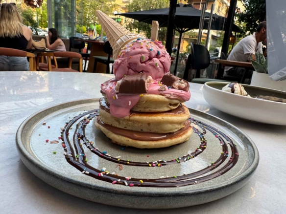 Pancakes Lila Pause στο Lunu Ηλιούπολη